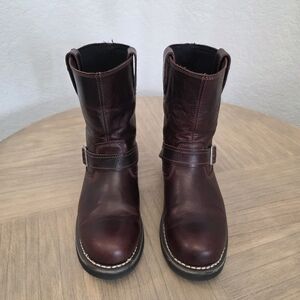 Harley Davidson 8" Dallam Engineer Motorcycle Boots